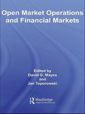 cover image of Open Market Operations and Financial Markets